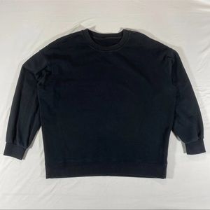 Lululemon Perfectly Oversized Crew Black